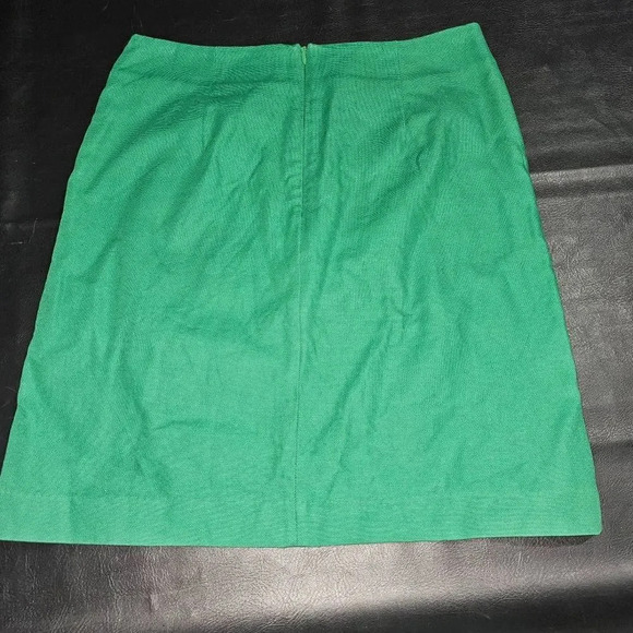 Boden‎ Womens Green Pink Embroidered Flower Skirt 4 - Picture 2 of 5